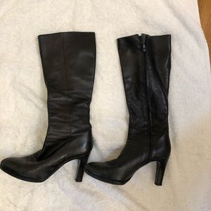 Barney’s COOP leather tall boots